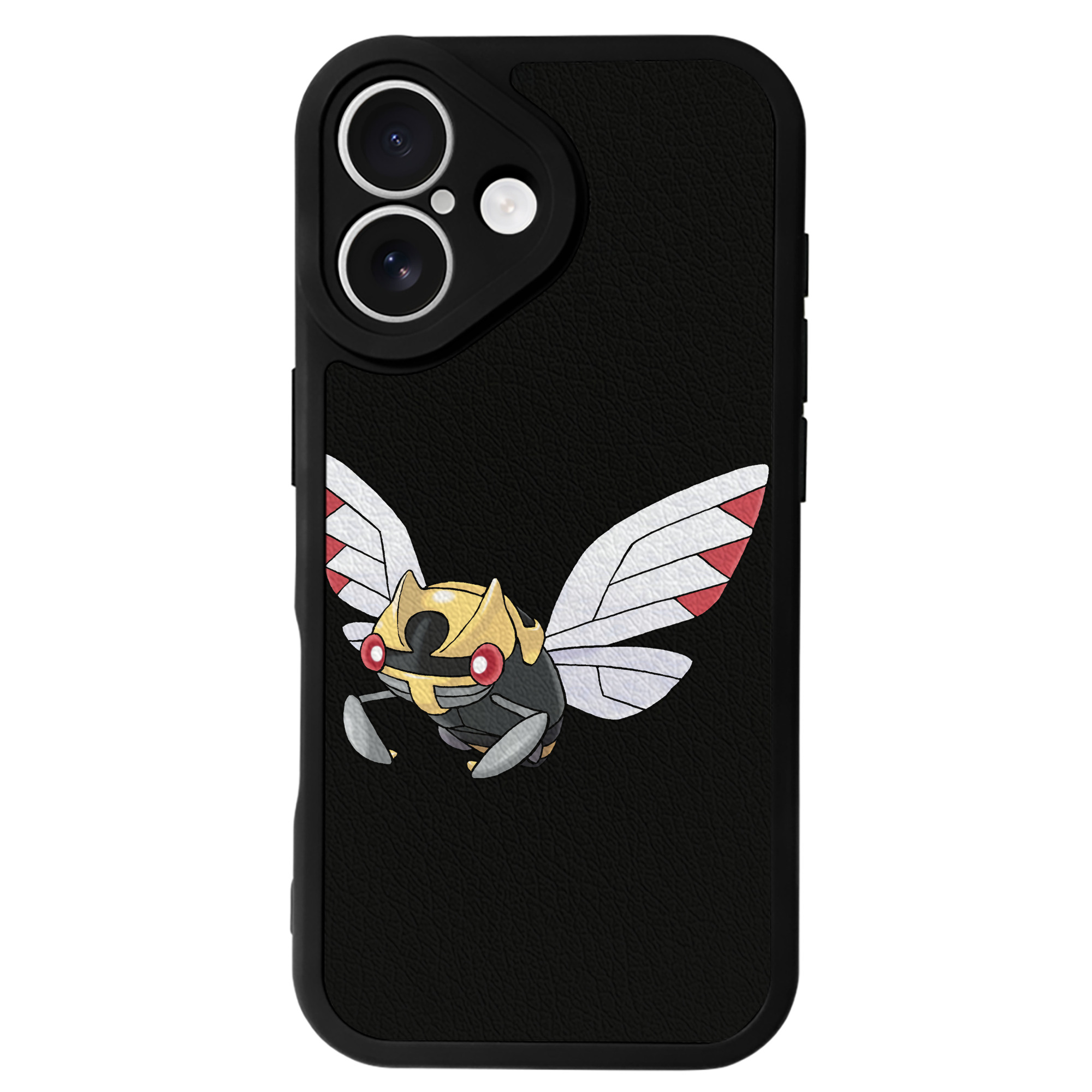 （画像用） ポケットモンスター Pokémon 【iPhone 16シリーズ対応】シリコンスマホケース（レザー調） 材質：シリコン